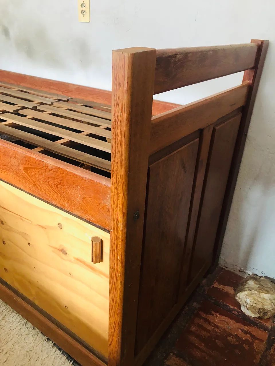 Cama de solteiro com armário embutido  - Foto 3