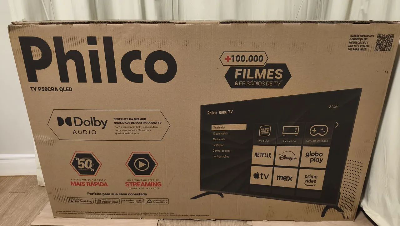 TV PHILCO 50 POLEGADAS (NA CAIXA) - Foto 2