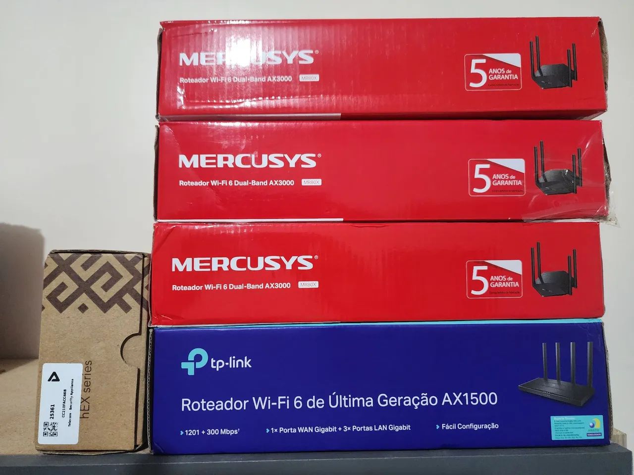 Kit de equipamentos de Rede Wi-fi 6