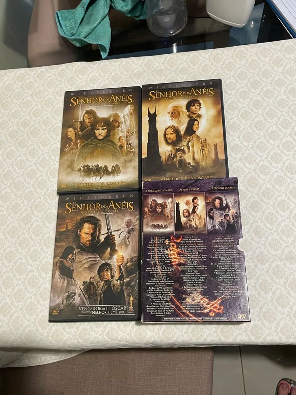 Coleção DVDs ? SENHOR dos ANÉIS ? 6 DVDs - Foto 4