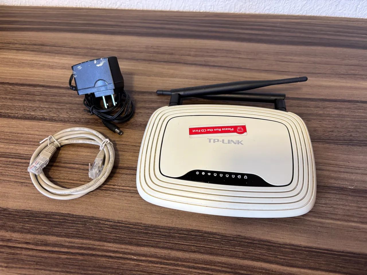Modem ADSL Roteador TP-Link TL-WR841ND 300Mbps - Foto 2