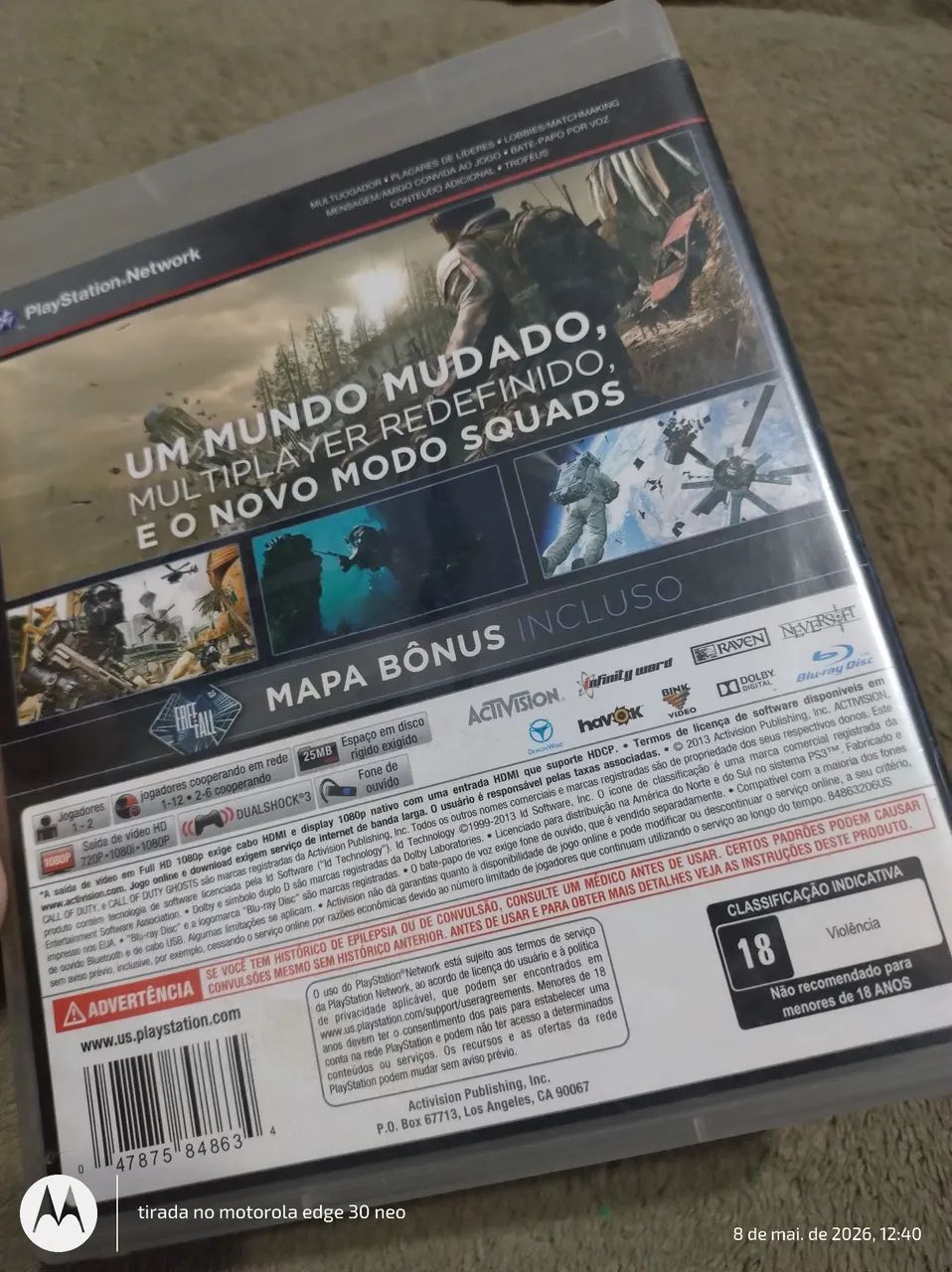 Call of duty ghost original  - Foto 3