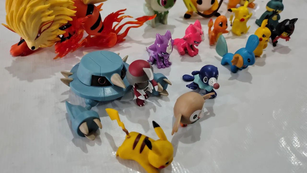 Kit 17 pokémons - actions figures lote - Foto 5