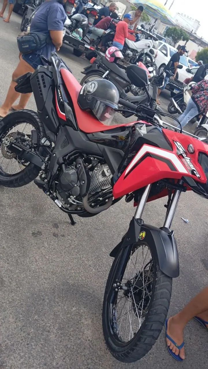 Moto Honda sahara