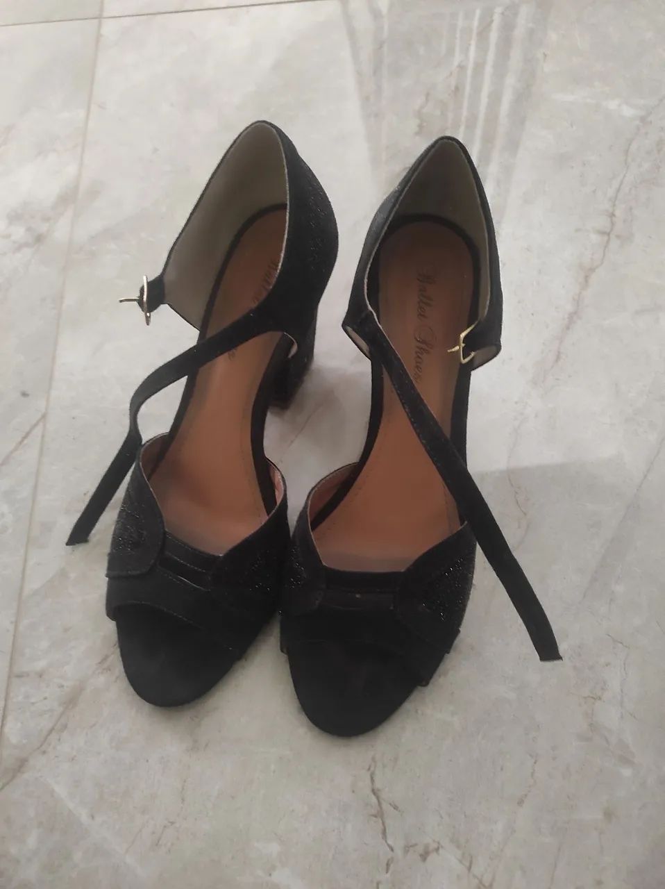 Sapato Preto Brilho