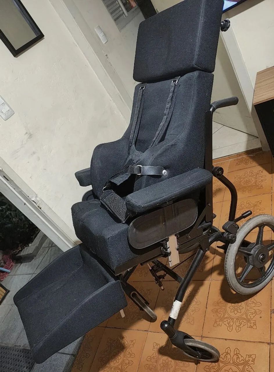 Cadeira de rodas reclinável ortobras 