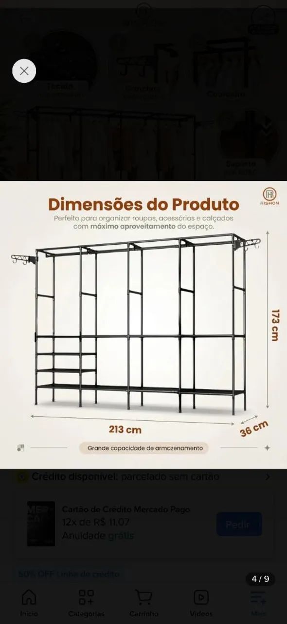Guarda roupa modular - Foto 4