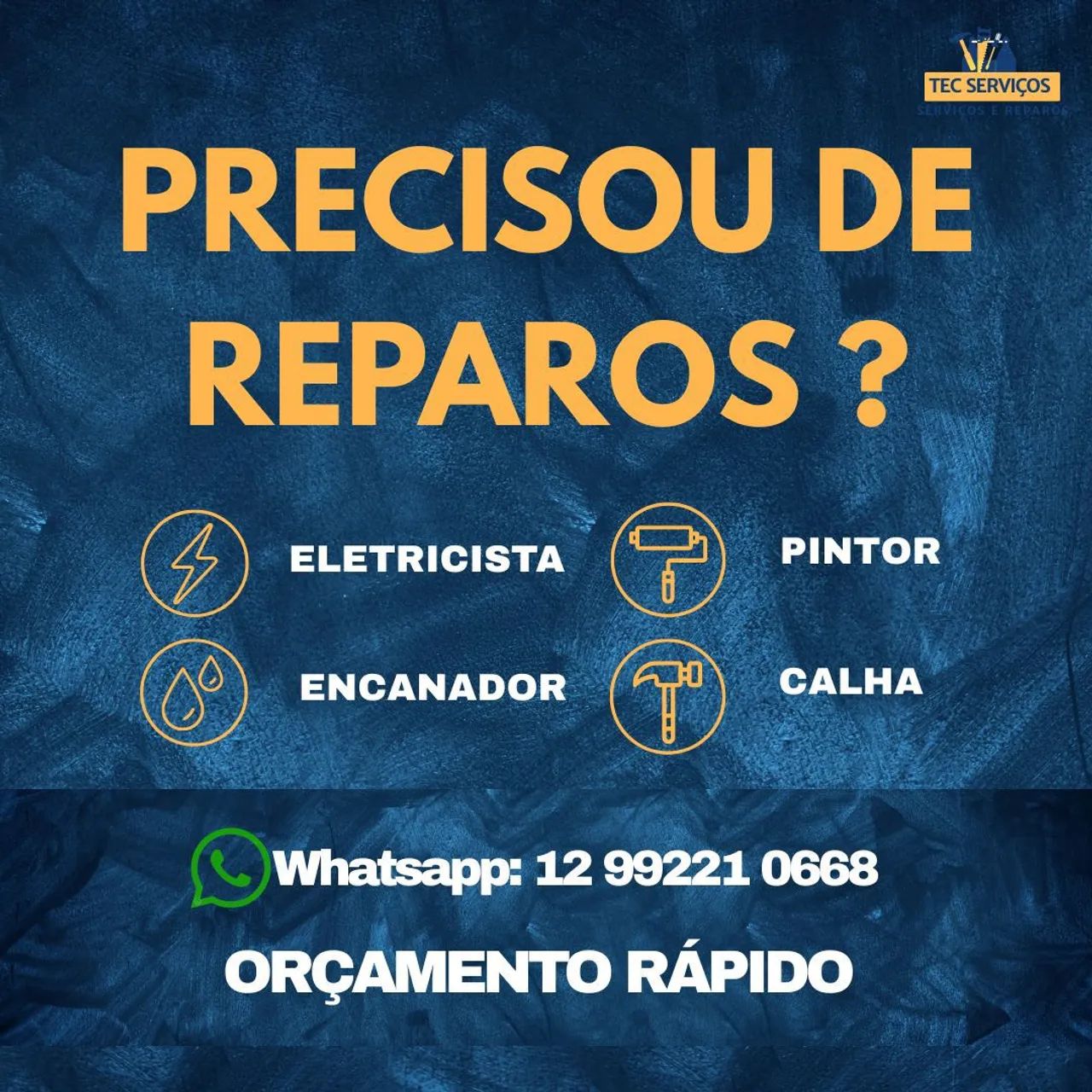 Serviços  - Garantia e Profissionalismo 