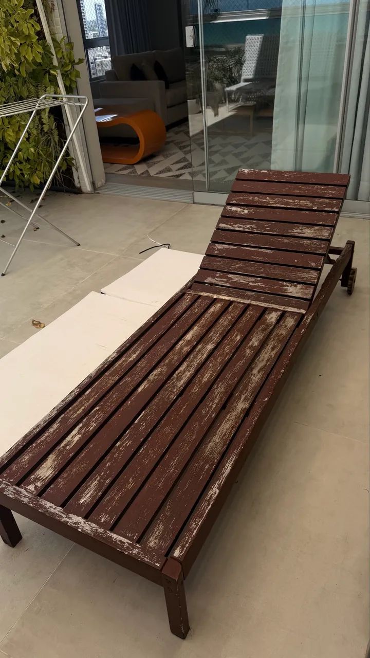 Chaise longue caraiva - espreguiçadeira  - Foto 2