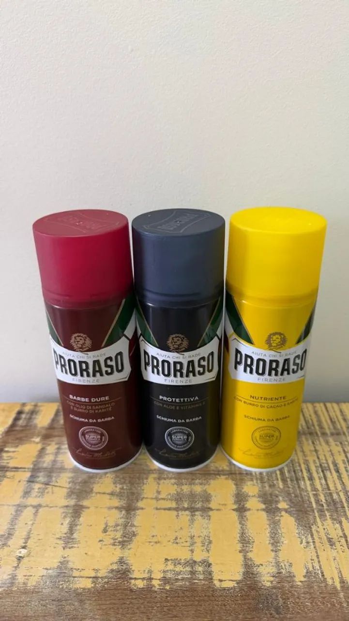 Espuma de Barbear Proraso (valor individual)