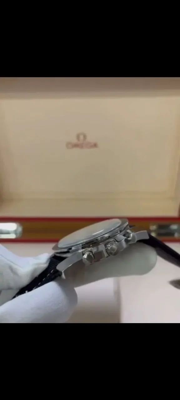 Relógio Estilo Speedmaster Pilot Premium - Aço Inoxidável, Vedado e Funcional - Foto 4