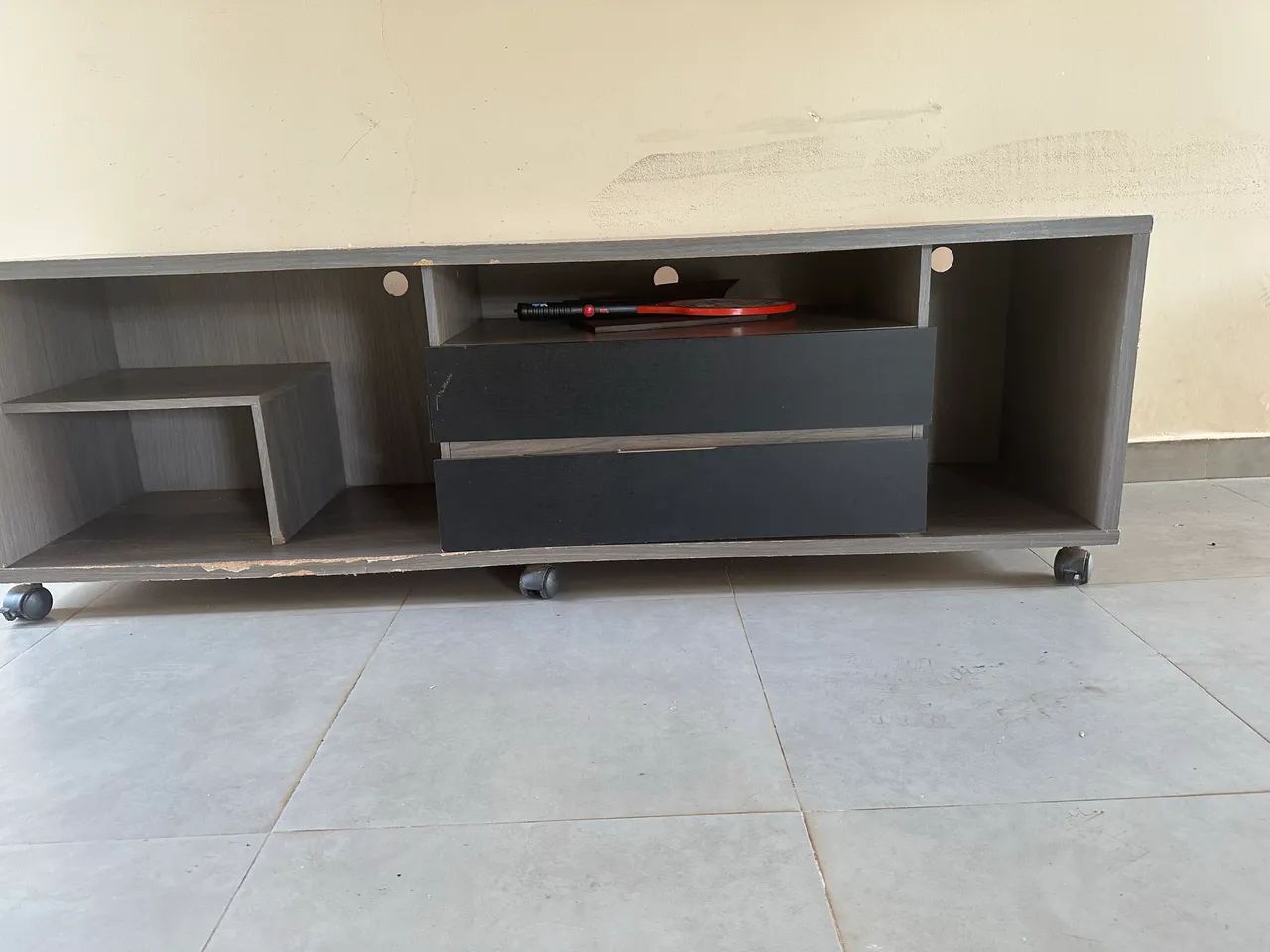 Rack para tv com rodinhas  - Foto 2