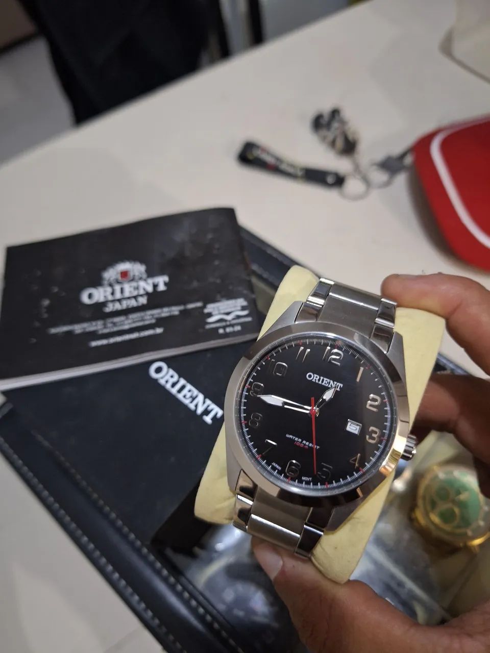 2 relógios originais / 1 Orient e 1 Naviforce - Foto 5