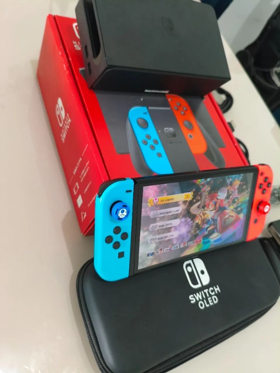 Nintendo Switch OLED ZERO! Com Mario Kart - Foto 5