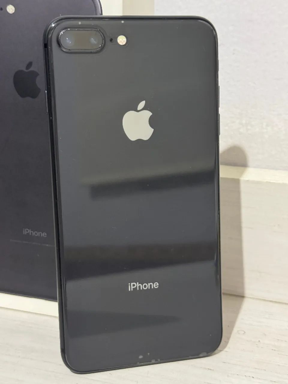Iphone 8 Plus 64gb Cinza Espacial Preto - Perfeitas Condições Semi