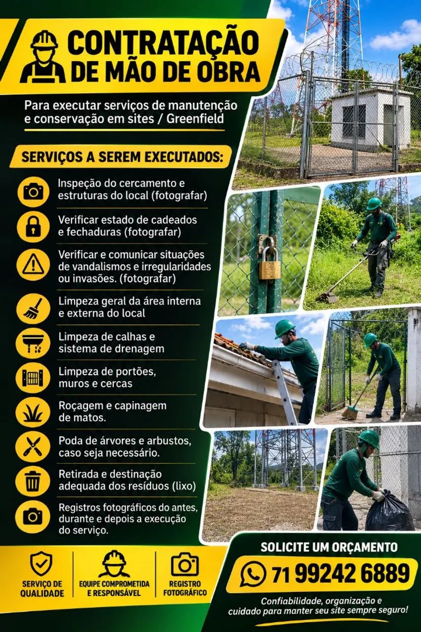 Contratação de Mão de Obra - ES