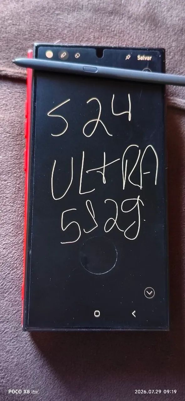 Celular Galáxi S24Ultra 512g