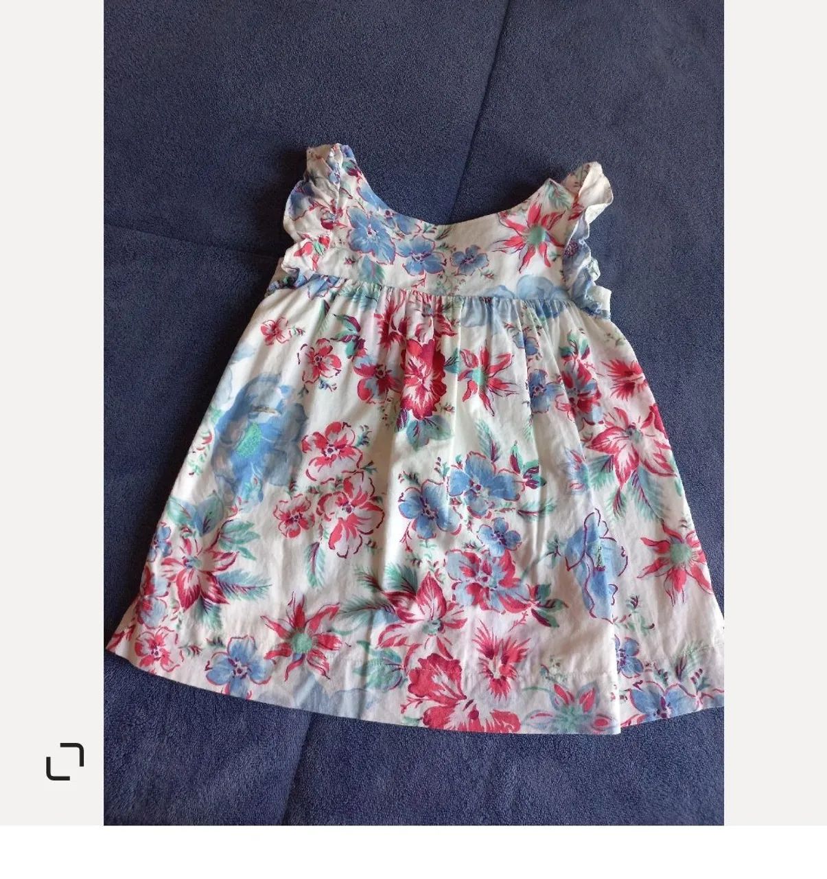 Vestido Gap Florido menina 18 meses
