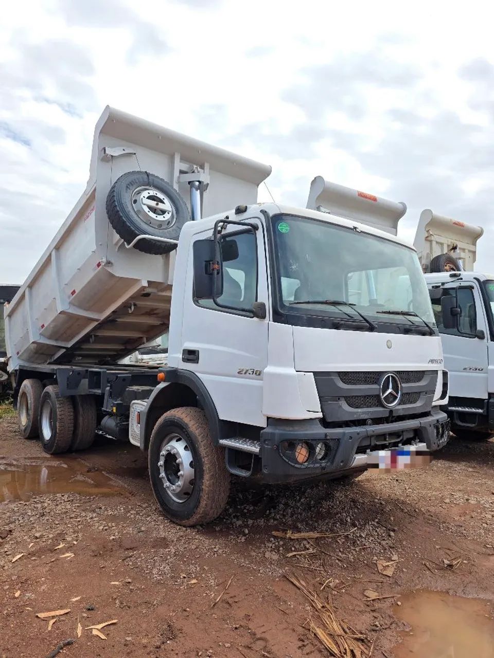 Mercedes Benz Atego 2730 6x4 caçamba rossetti facchinni - Foto 5