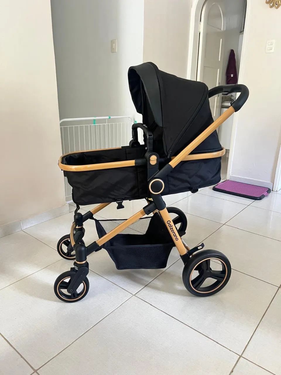 Carrinho de bb galzerano Ivy 3x1 com bb conforto 