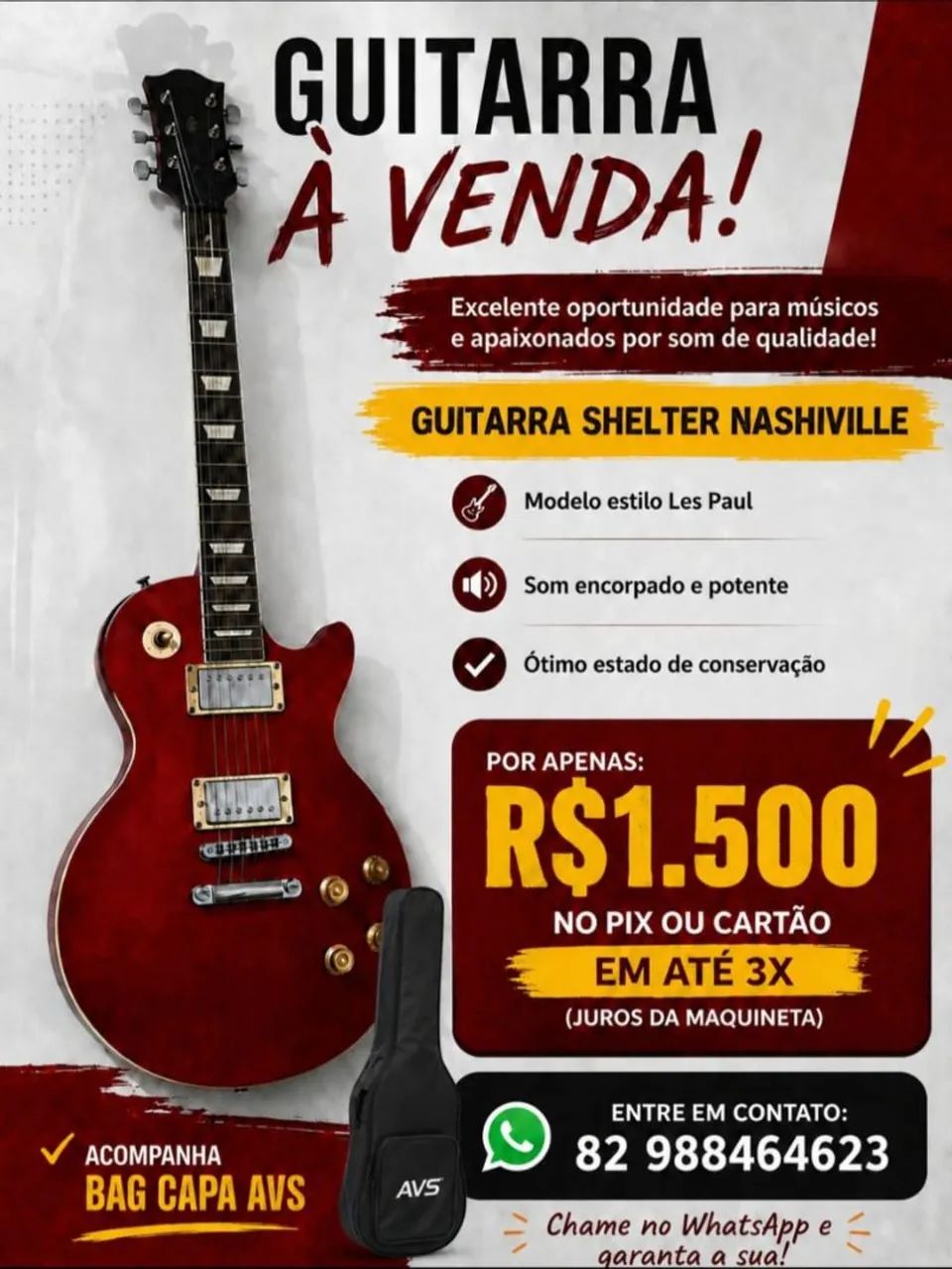 Guitarra Shelter Nashiville 