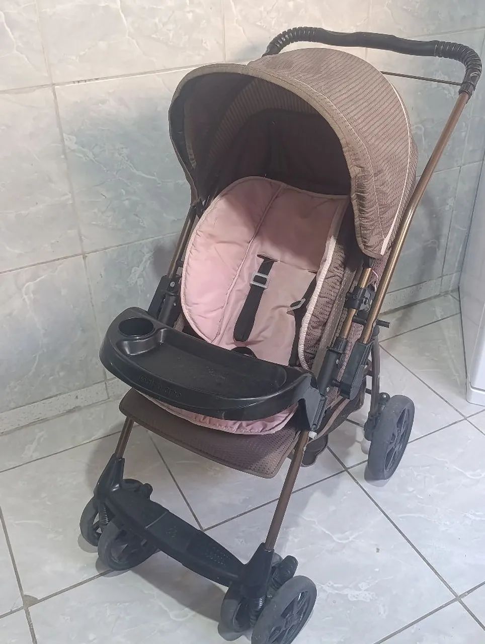 Vendo carinho, bebê conforto e andador para bebê - Foto 3