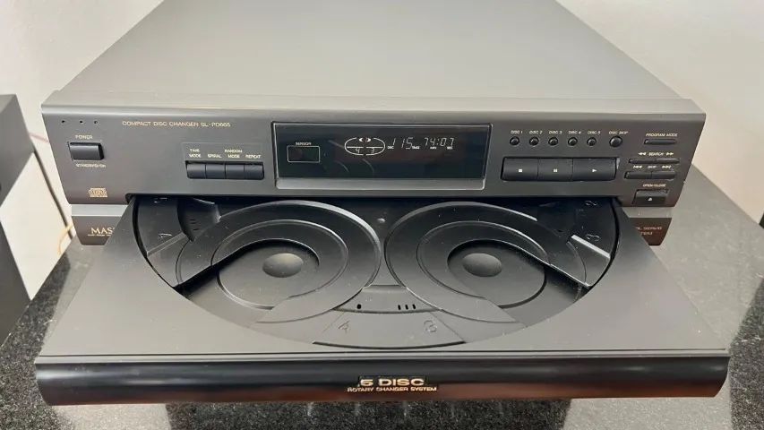 Cd Player 5 Discos Technics SL-PD665 - 100% Revisado