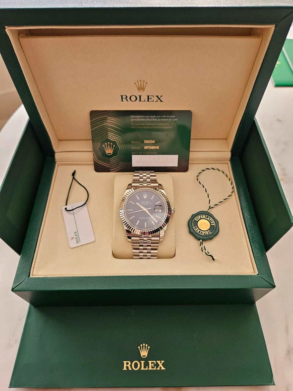 Relógio Rolex DateJust 41mm Super Clean - Foto 2