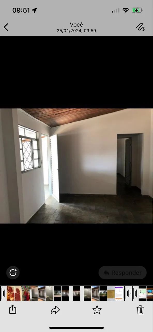Casa de 2 quartos com quintal gramado. - Foto 3