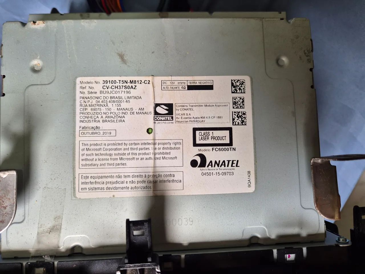 Multimidia Honda Fit original - Foto 5