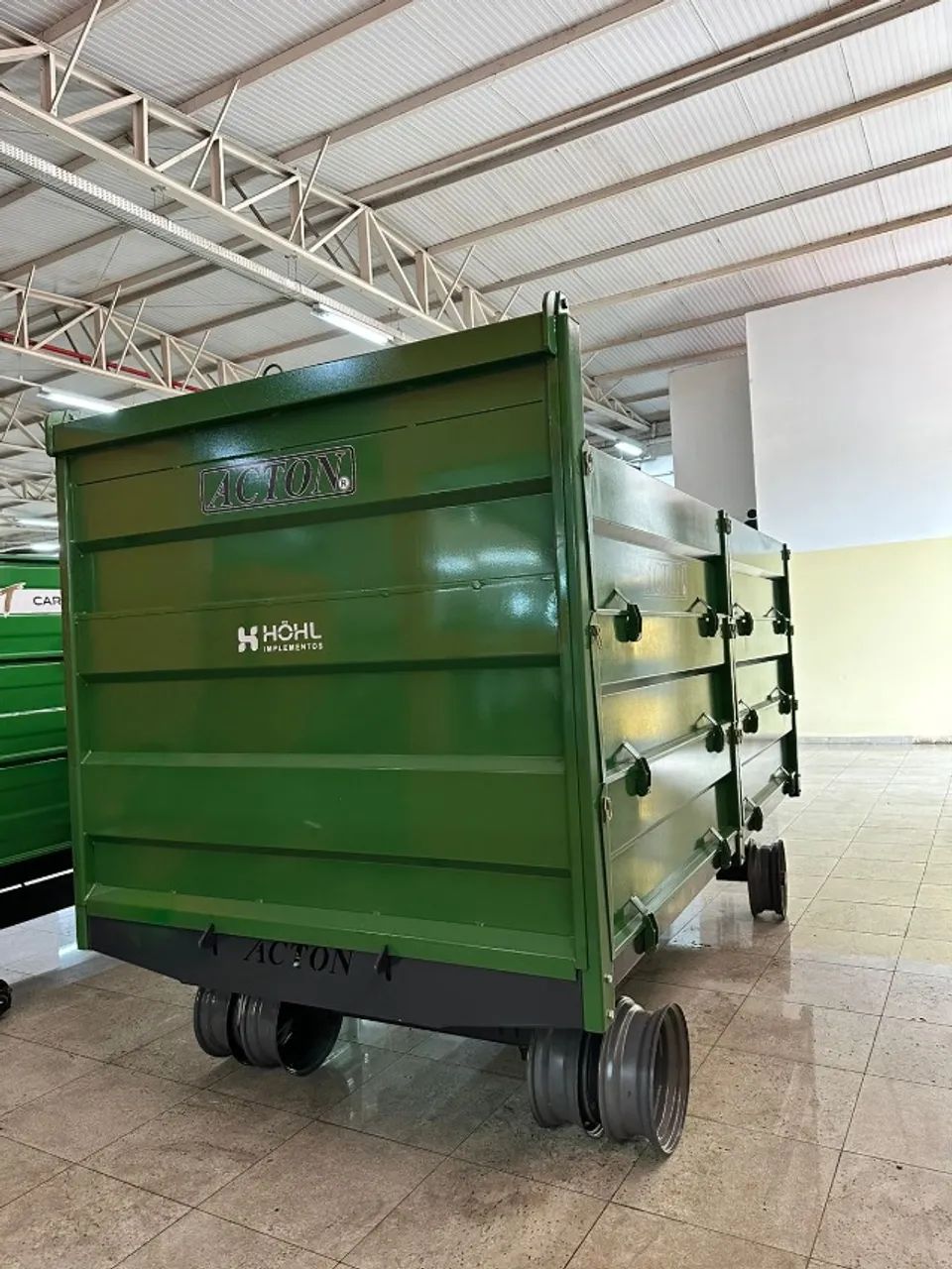 Carreta Basculante Metal |ACTON| 6000 kg-  9M³ Sem Pneus -Nova - Foto 4