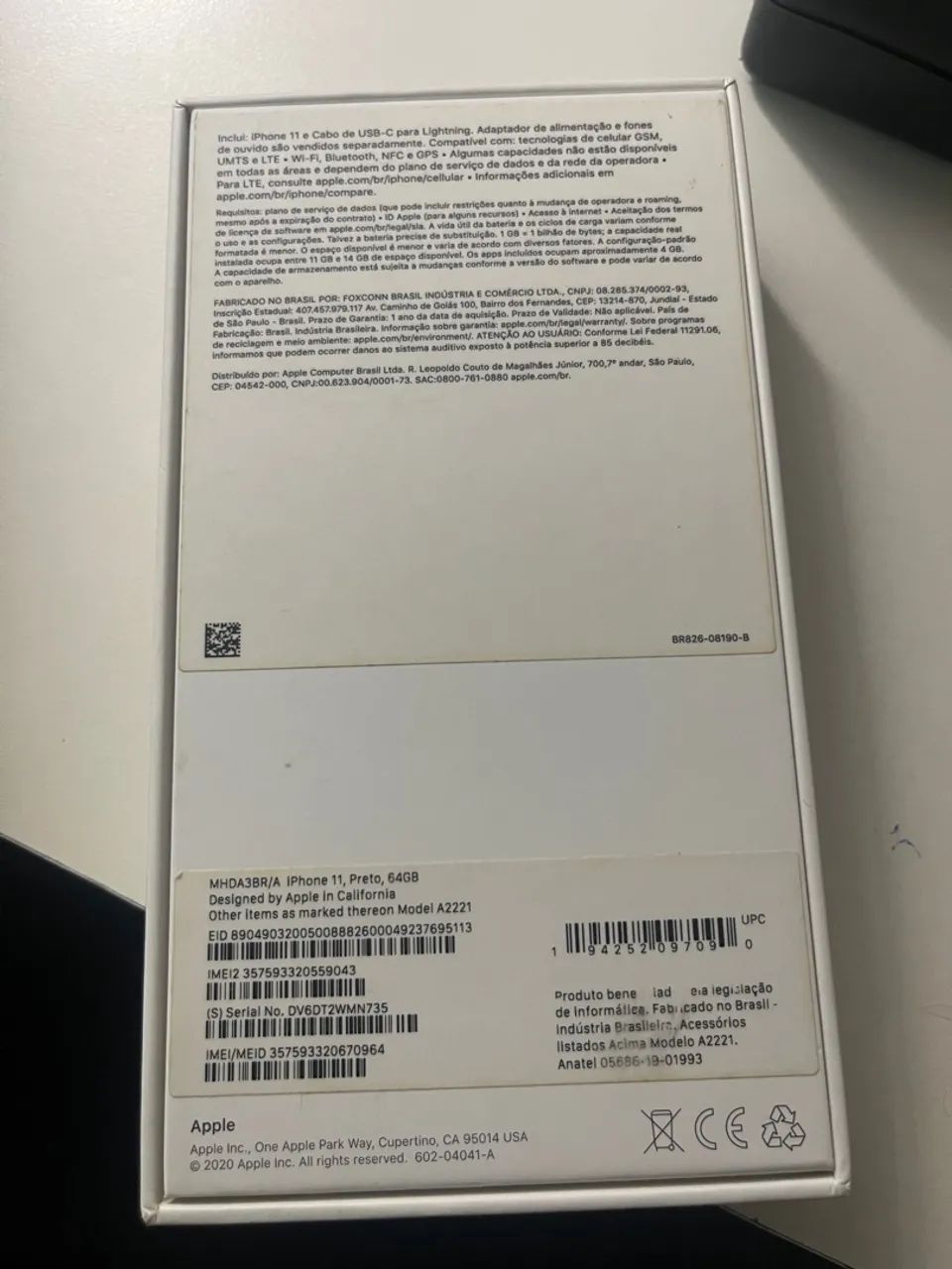 Caixa IPHONE 11 - Foto 2