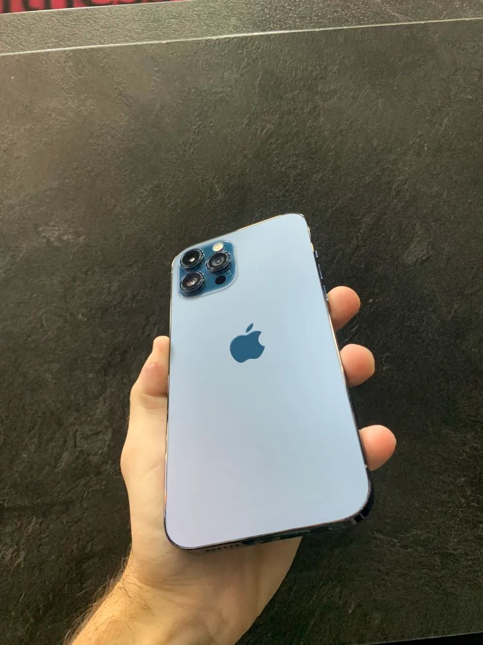 12 PRO MAX 128GB AZUL Vendo ou Troco com garantia !