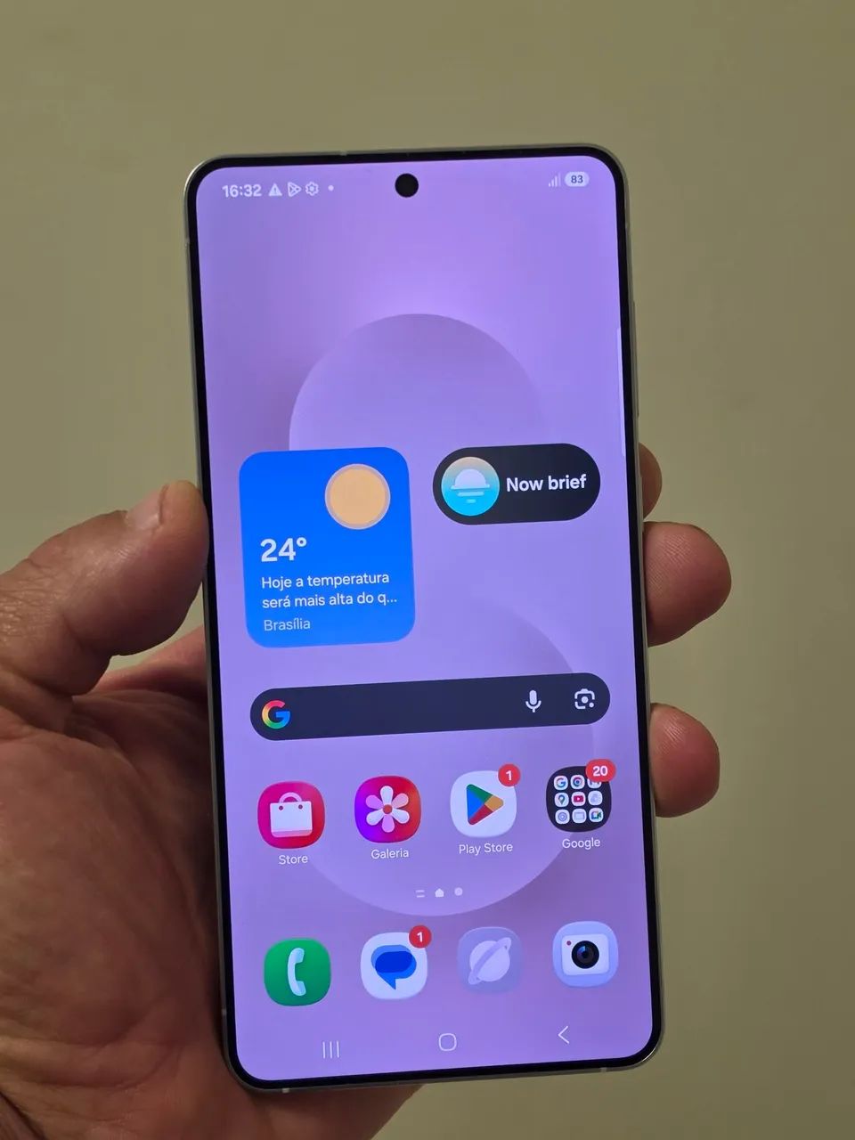 Galaxy S25 Edge 256 gb Titânio Prata