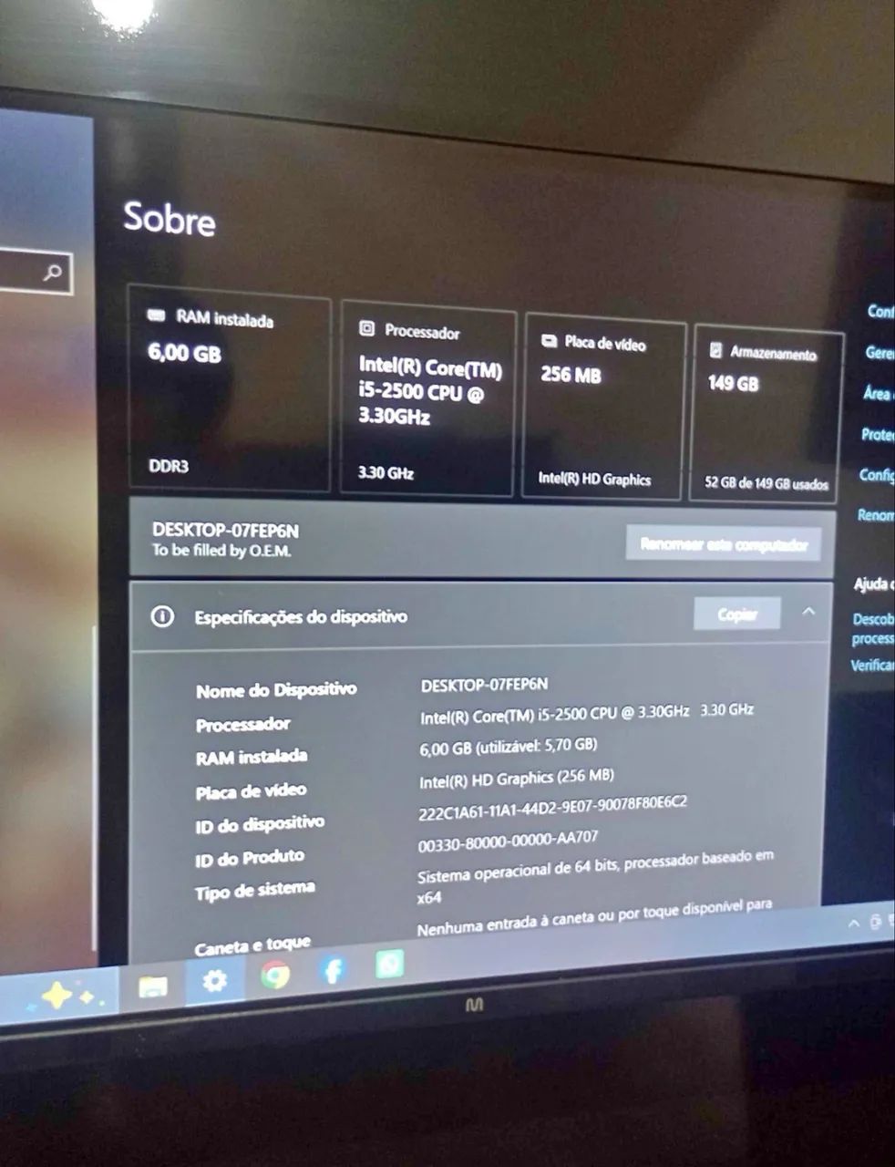 Computador i5 - Excelente Estado