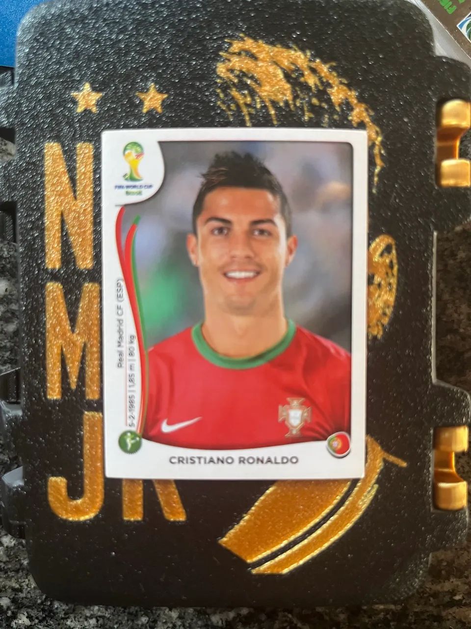 Figurinha Cristiano Ronaldo Copa do Mundo 2014