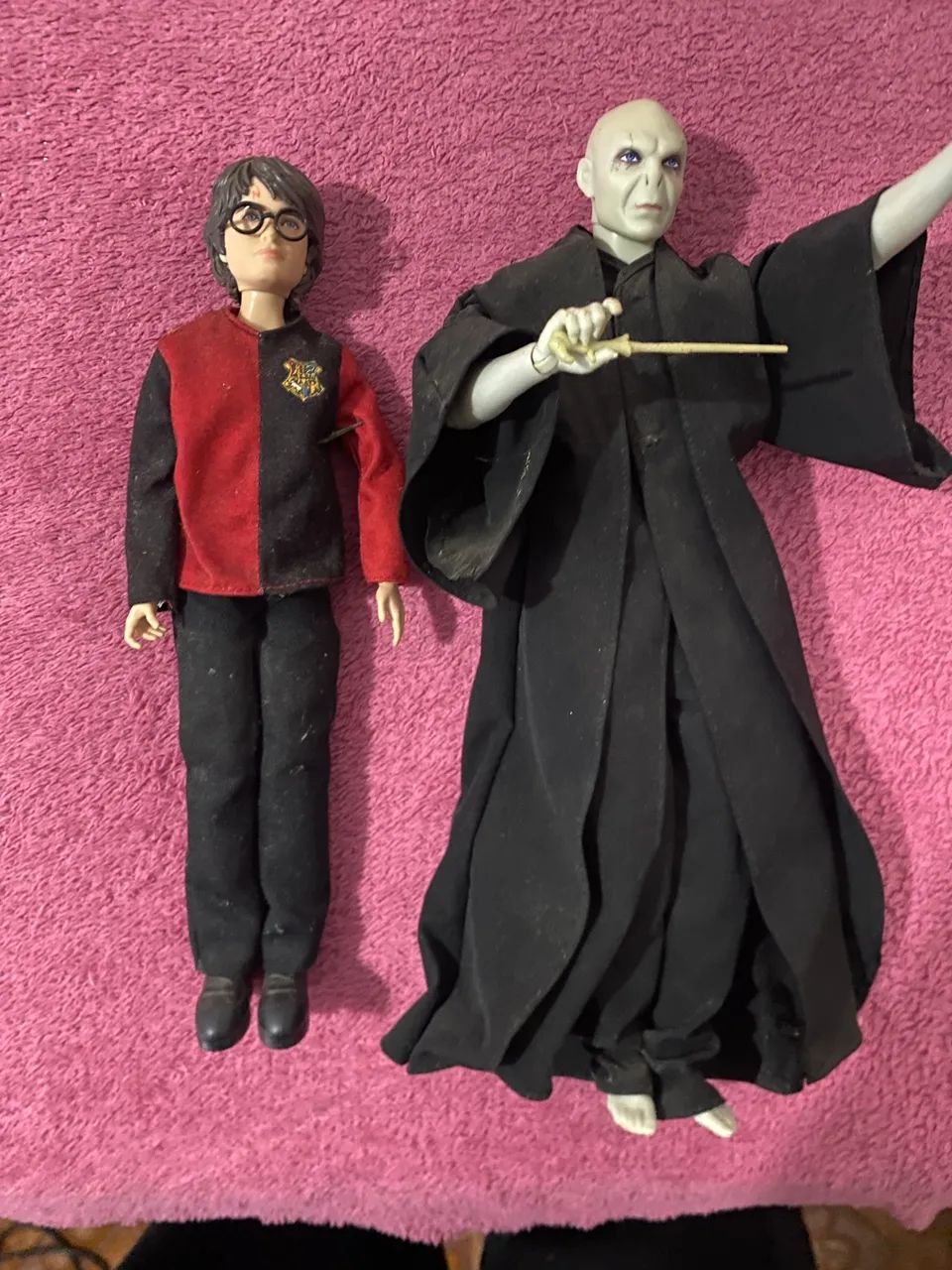 BONECOS HARRY E VOLDEMORT