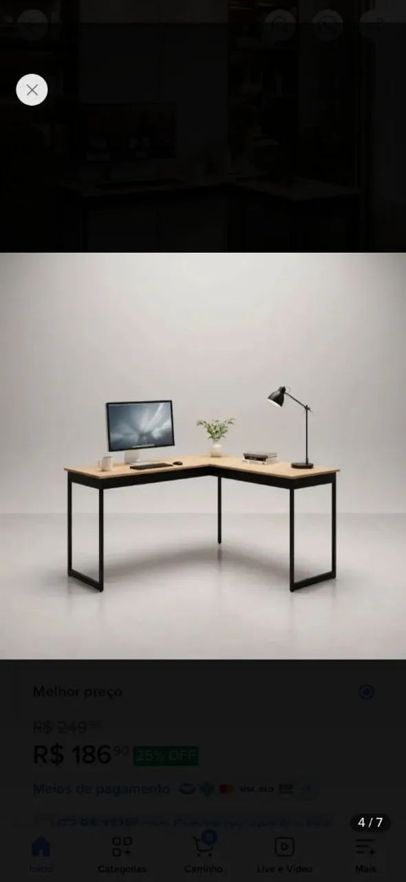 Mesa de escritório  - Foto 2