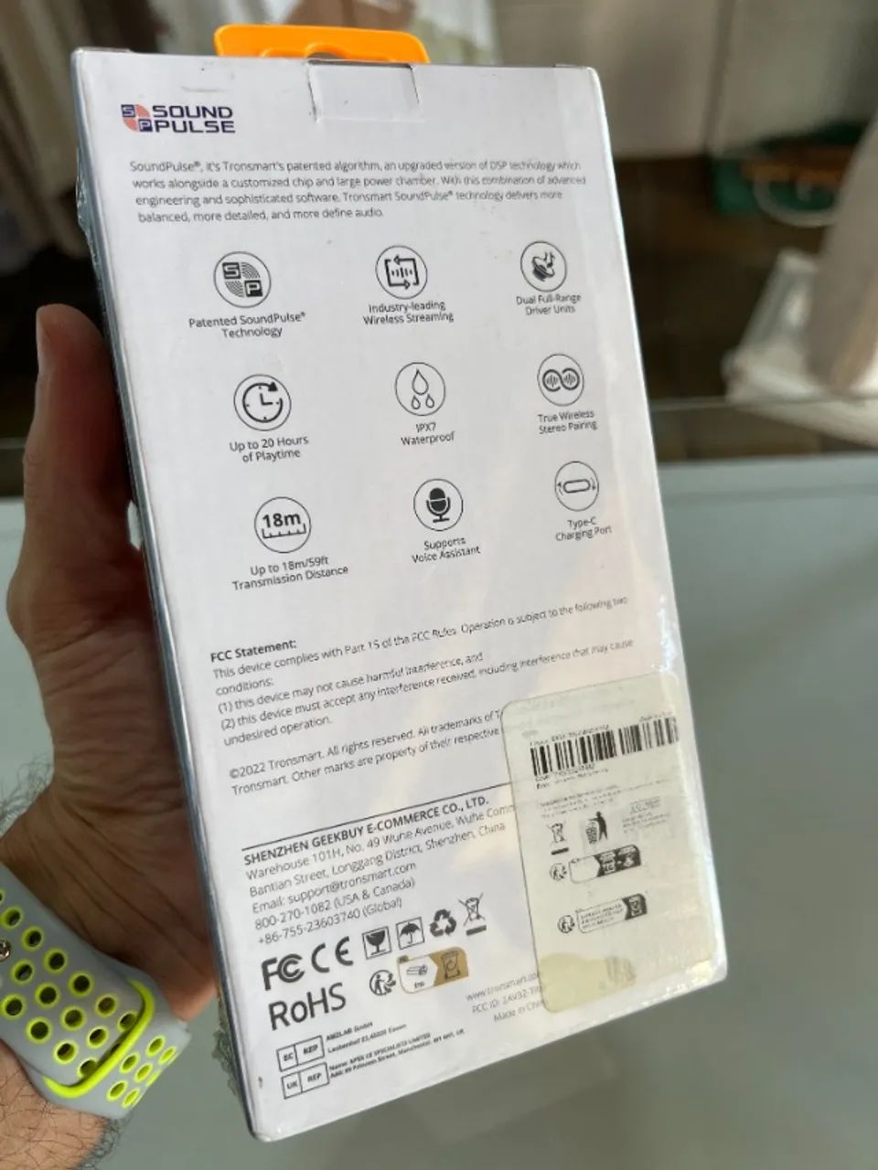 Caixa de Som Bluetooth TRONSMART lacradas - Foto 2