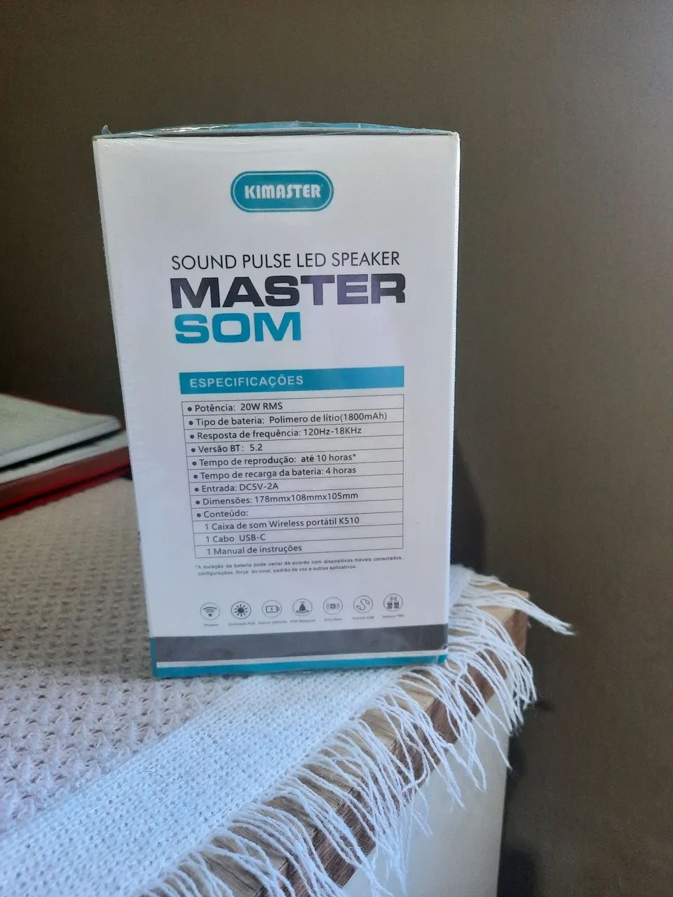 Caixa de som MASTER - Foto 3