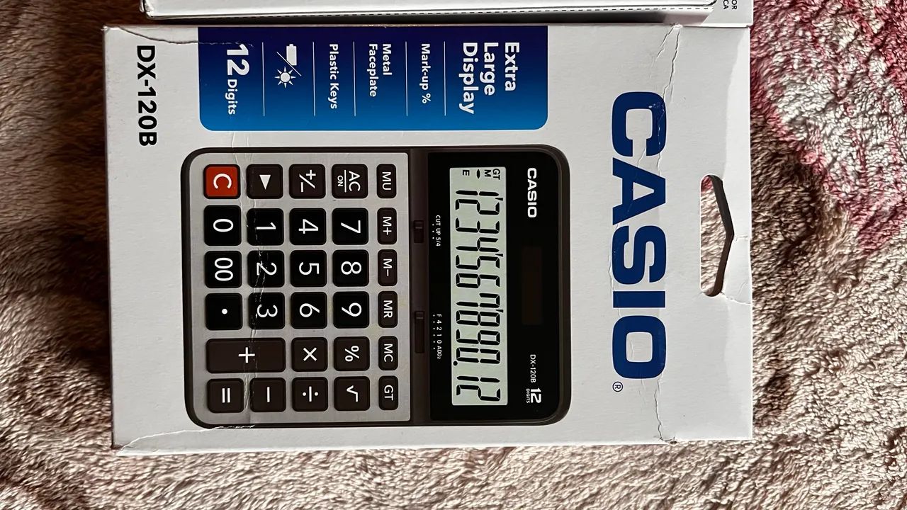 Calculadora CASIO DX-120B - Foto 2