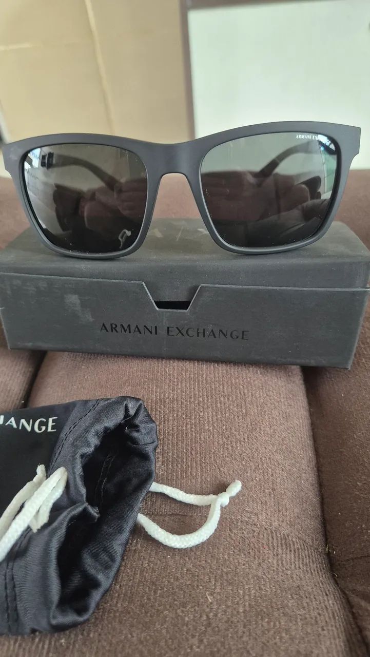 Óculos de sol masculino Armani Exchange AX4063SL