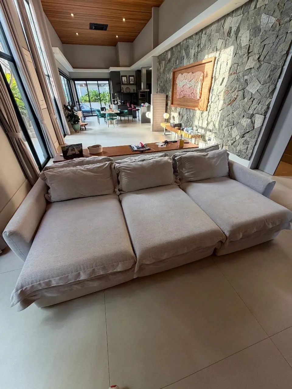 VENDO SOFA E APARADOR NOVISSIMOS - Foto 5