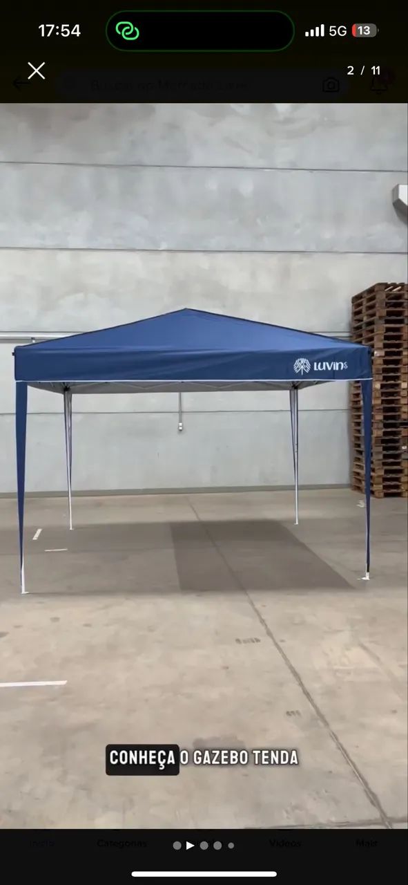 Tenda Gazebo Sanfonada  - Foto 3