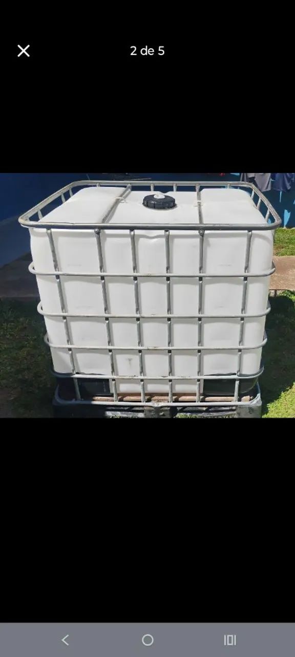 IBC de 1.000 litros higienizado  - Foto 3
