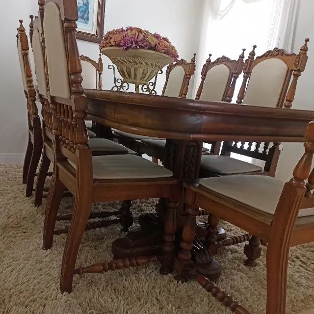 Mesa jantar com 8 cadeiras  - Foto 3