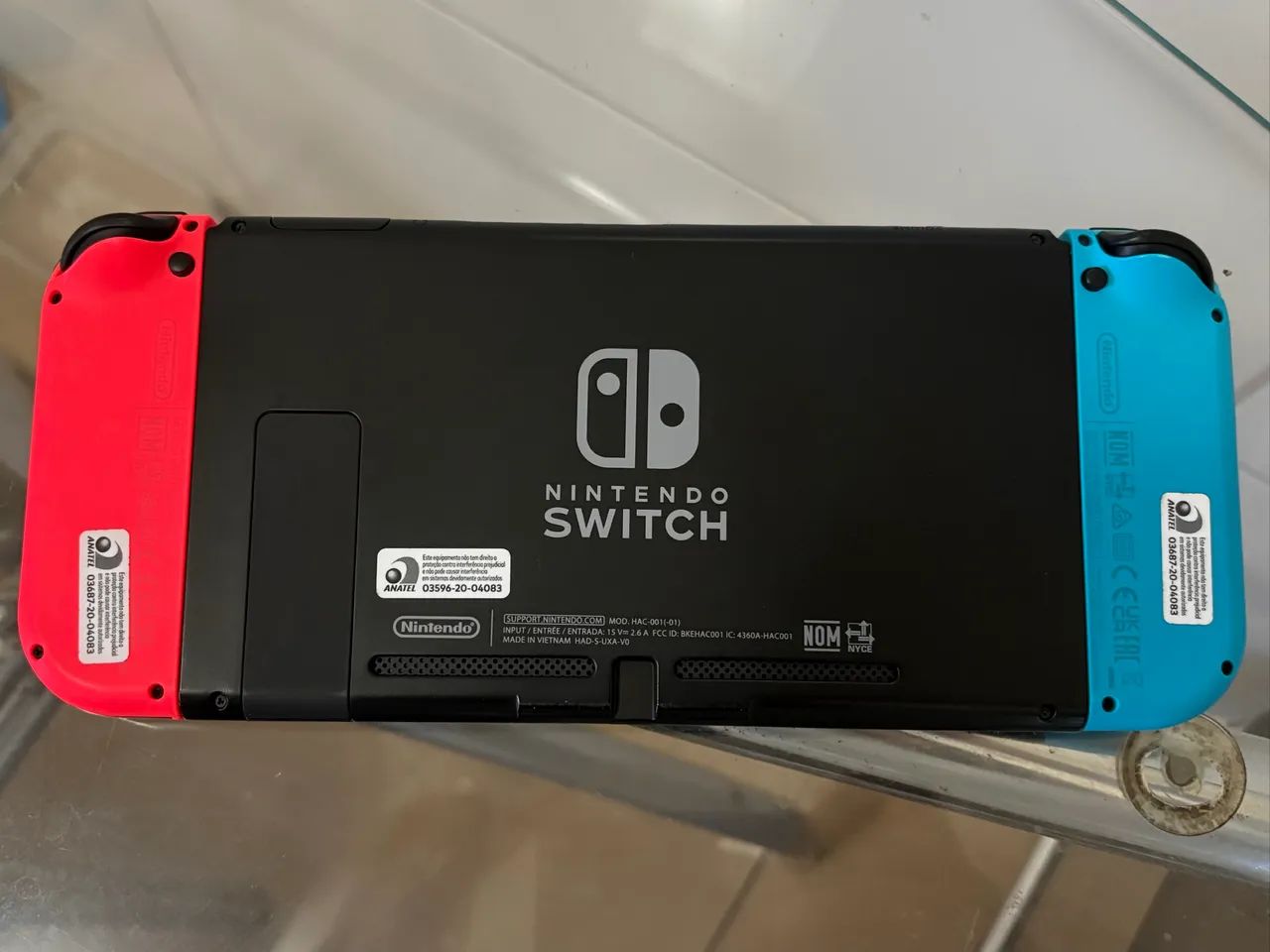 Nintendo Switch V2 (bateria extendida) com jogo SONIC & SHADOW GENERATIONS - Foto 4