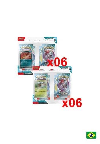 Case Blister Quádruplo Amigos de Jornada Pokémon TCG