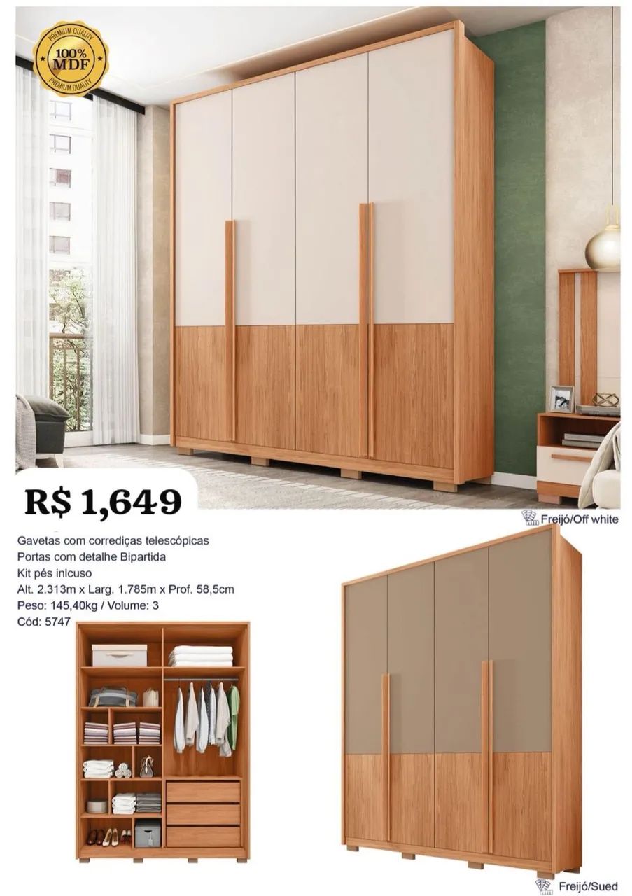 Guarda Roupa Casal