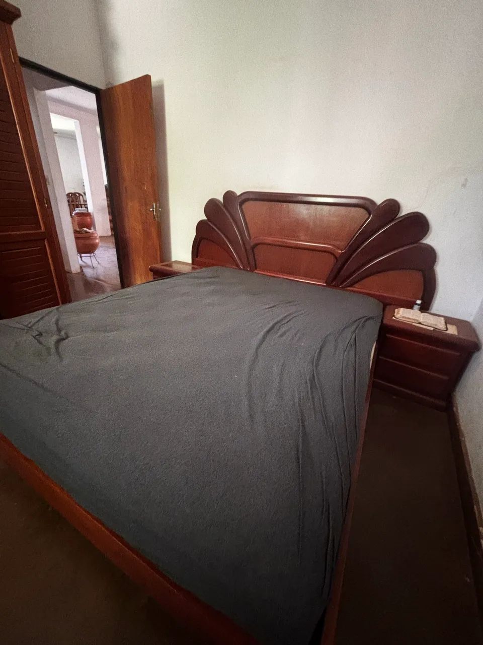 Cama madeira de lei | Mogno  - Foto 4